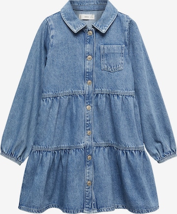 MANGO KIDS Jurk 'MORGANA' in Blauw: voorkant