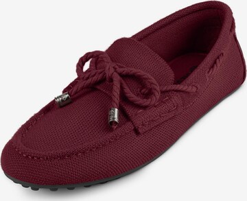 GIESSWEIN Moccasins in Red: front