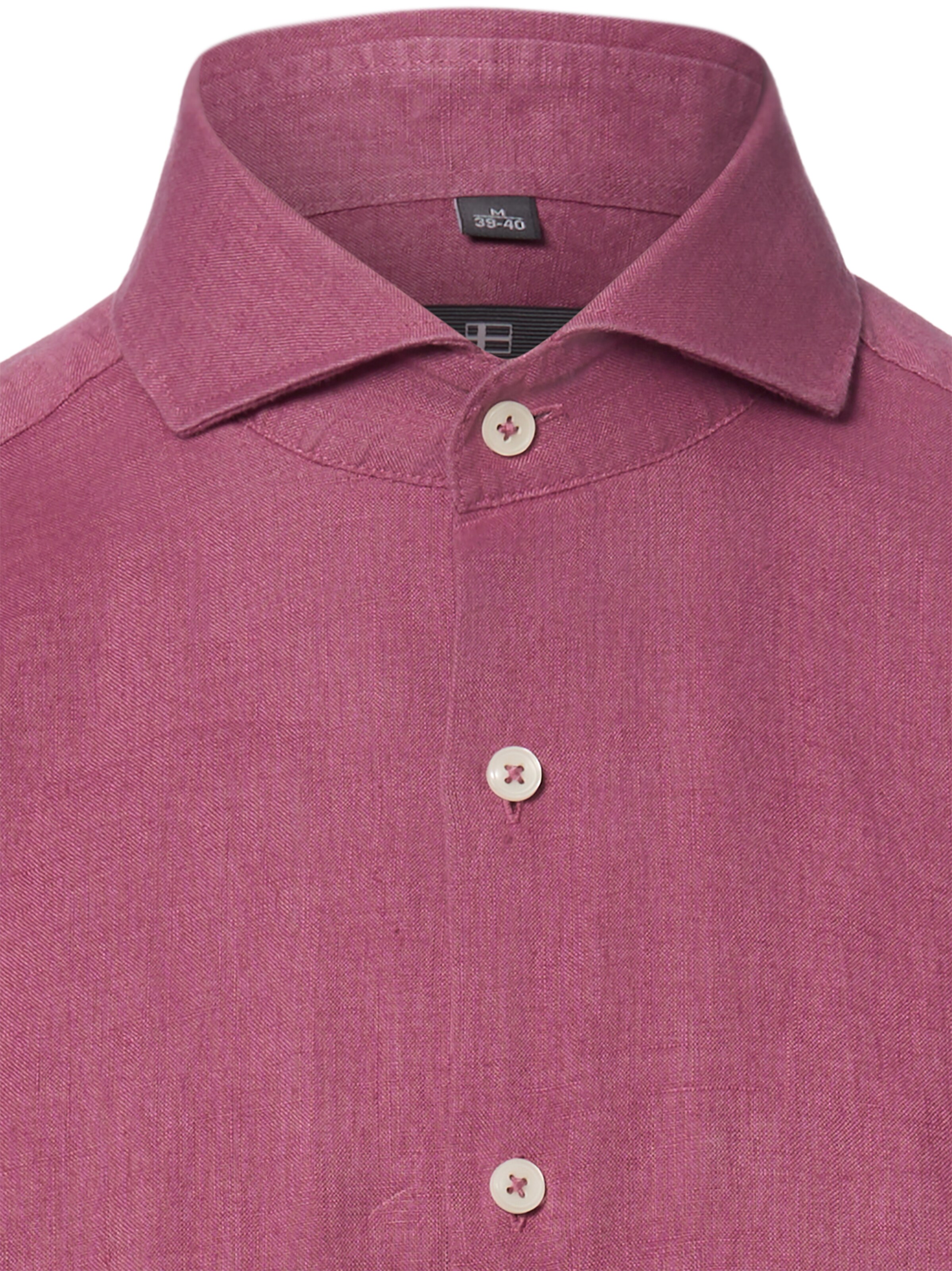 Nils Sundström Comfort Fit Hemd in Rot