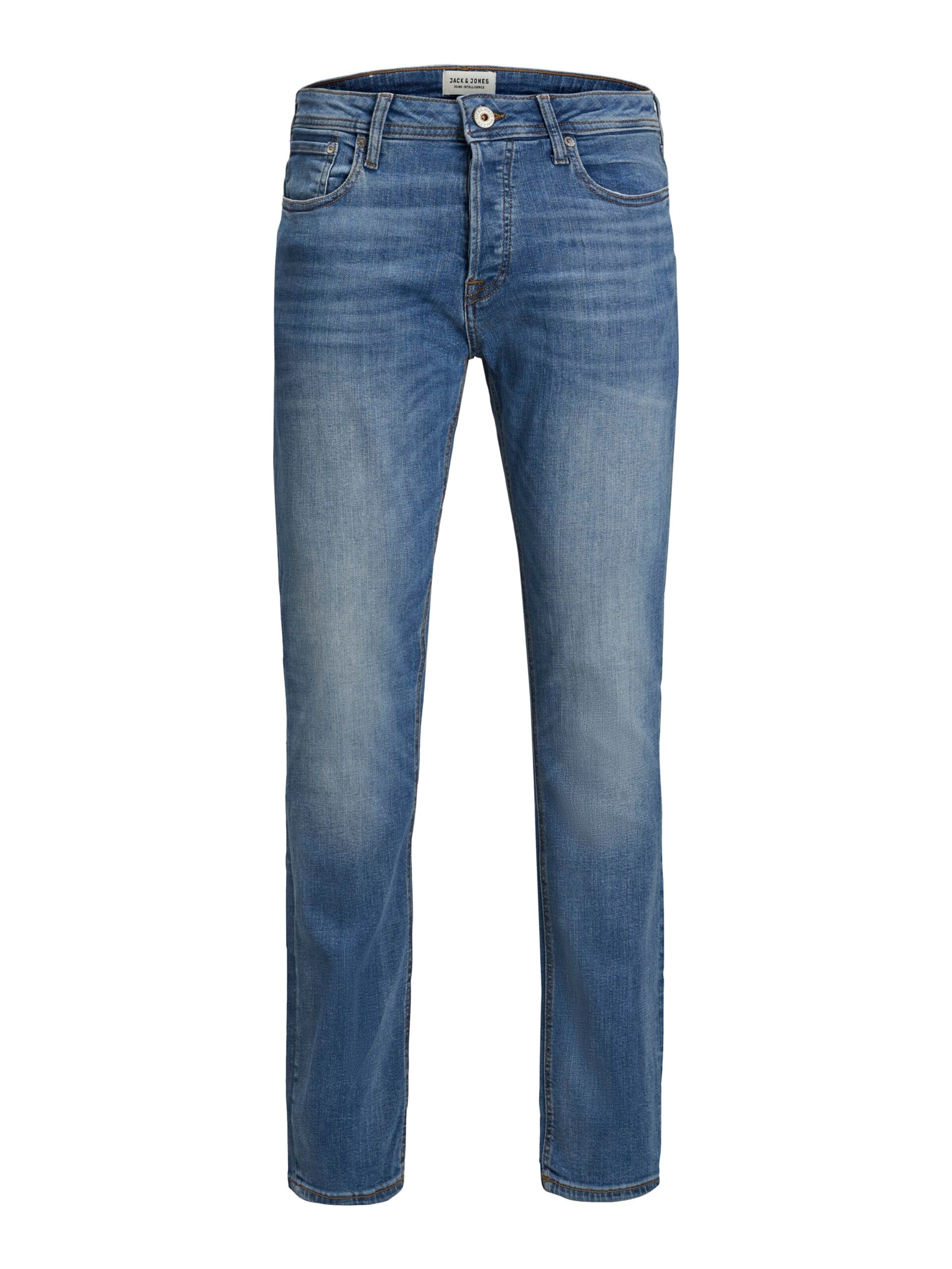 JACK & JONES Jean en 29 en bleu denim, Vue avec produit