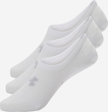 UNDER ARMOUR Athletic Socks 'Breathe Lite' in White: front