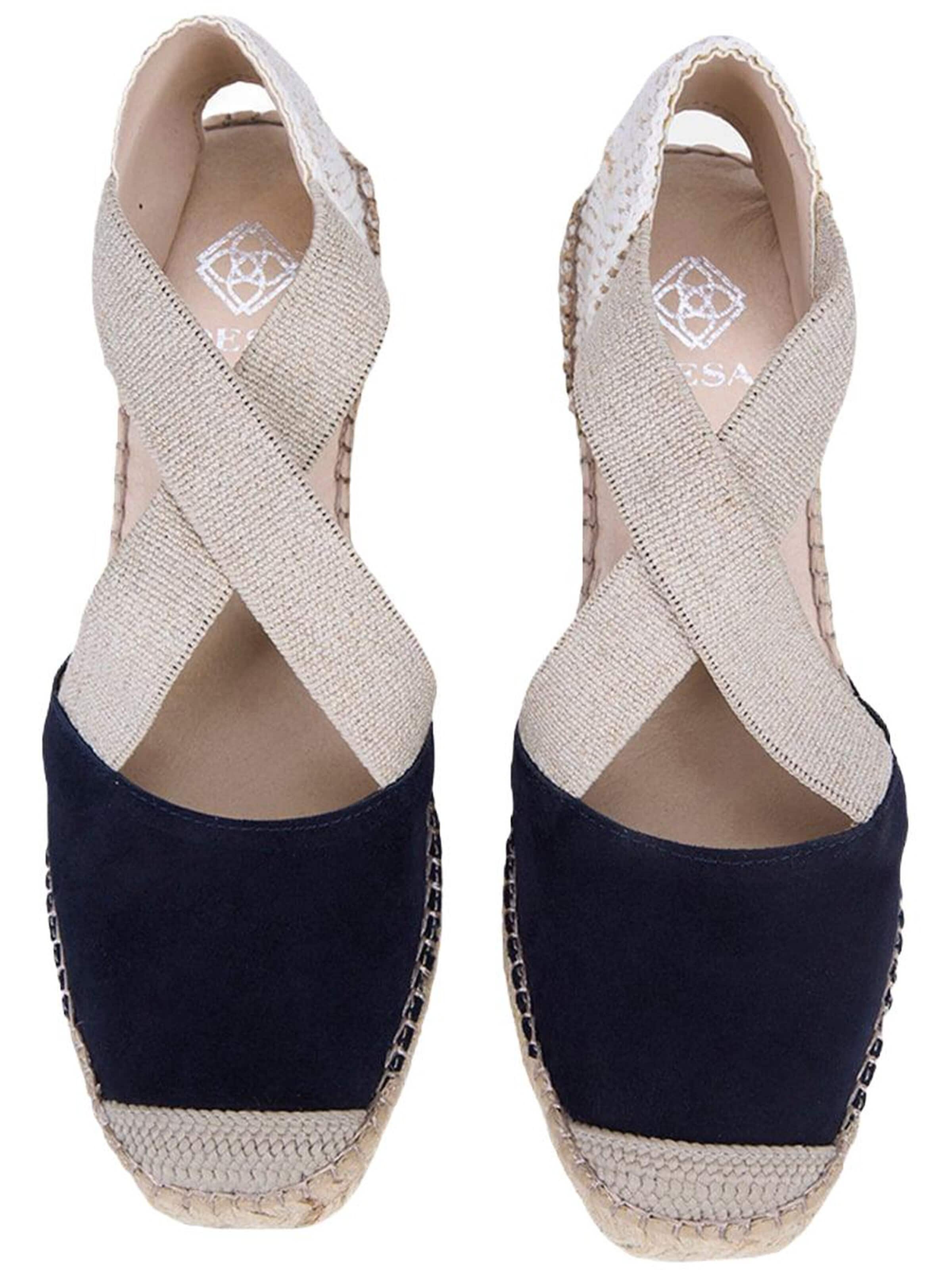Desa Espadrilles 'Keil-Espadrilles' in Blue