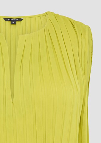 Chemisier COMMA en jaune