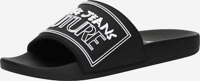 Šlepetės iš Versace Jeans Couture, spalva – juoda / balta, Prekių apžvalga