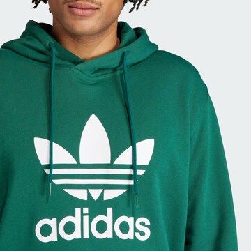 ADIDAS ORIGINALS Sweatshirt 'Adicolor Classics Trefoil' in Groen