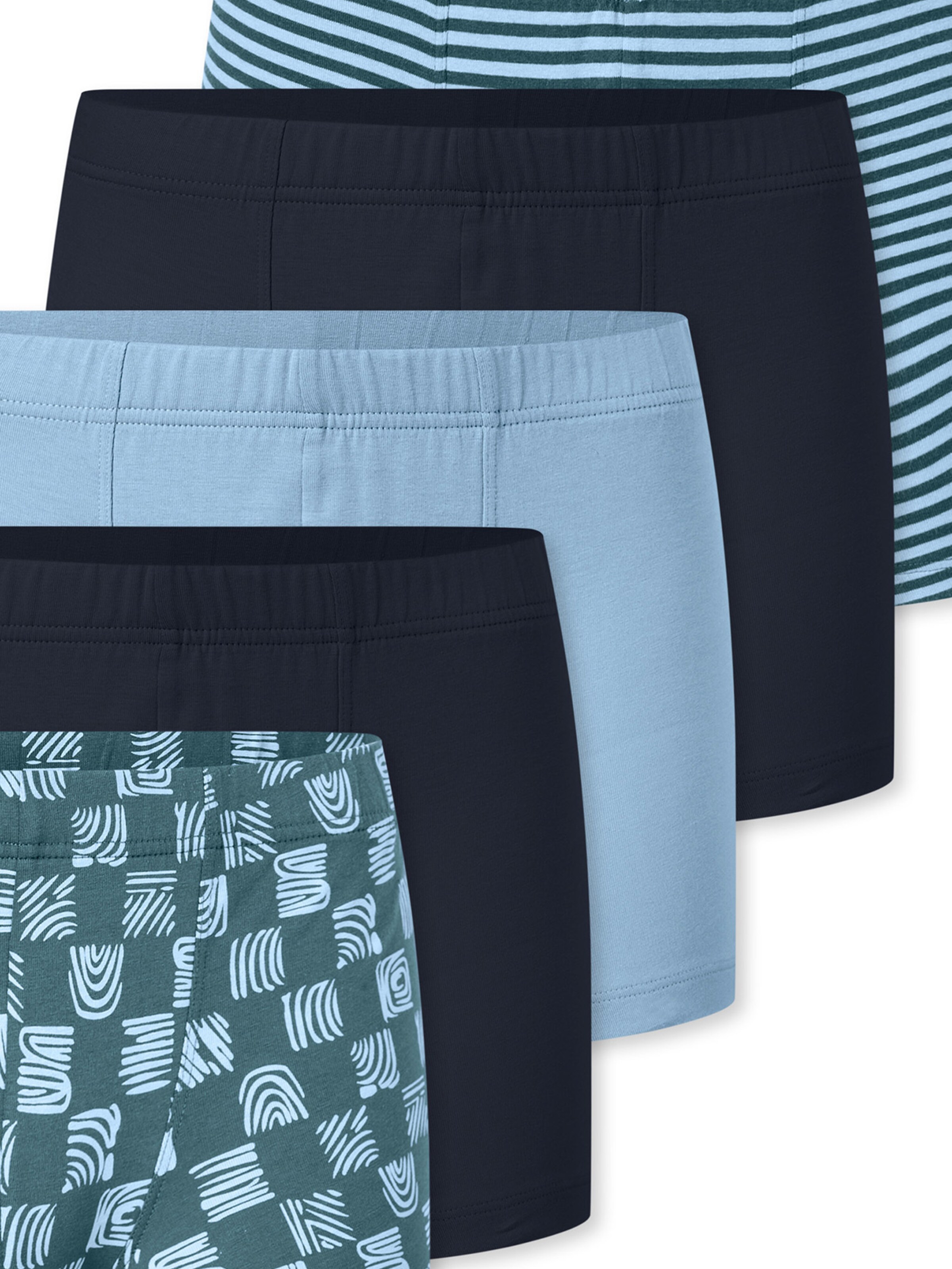 SCHIESSER Trunk ' 95/5 Multipacks ' in Blau