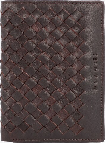 bugatti Wallet in Brown: front