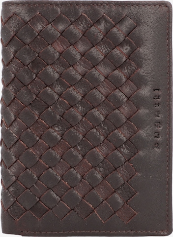 bugatti Wallet in Brown: front