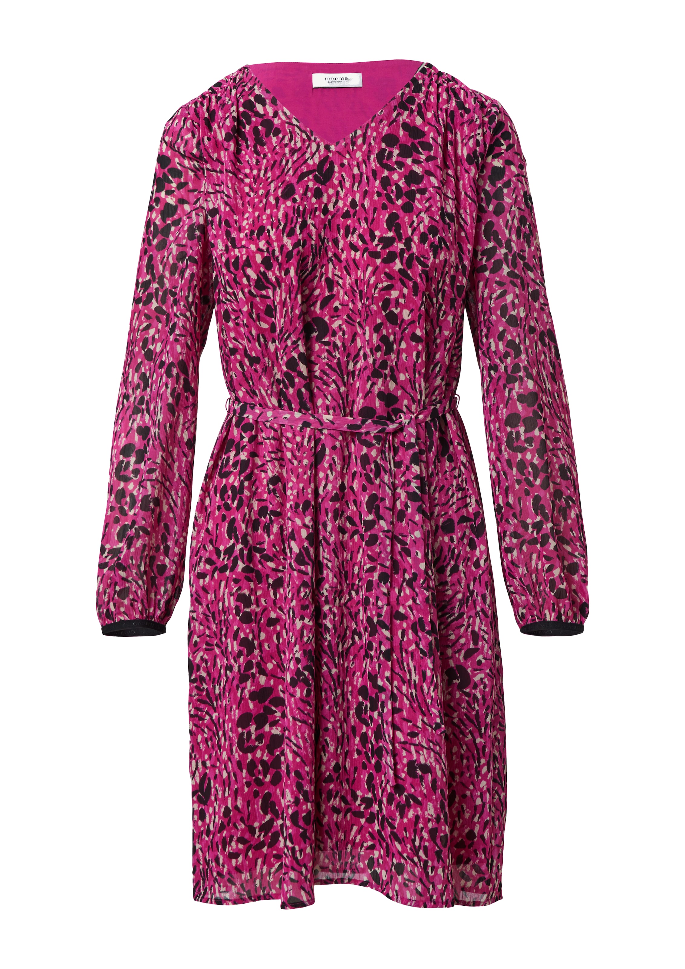 comma casual identity Kleid in Pink: Vorderseite