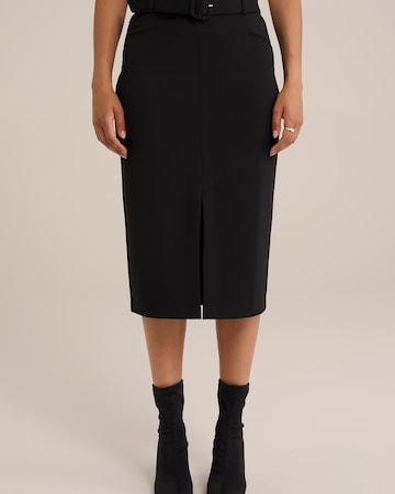 WE Fashion - Falda en negro: frente