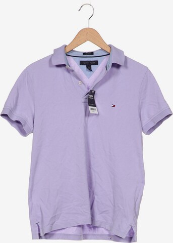 TOMMY HILFIGER Poloshirt S in Lila: predná strana