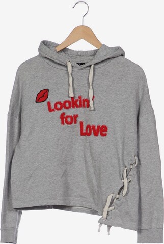 OUI Sweatshirt & Zip-Up Hoodie in L in Grey: front