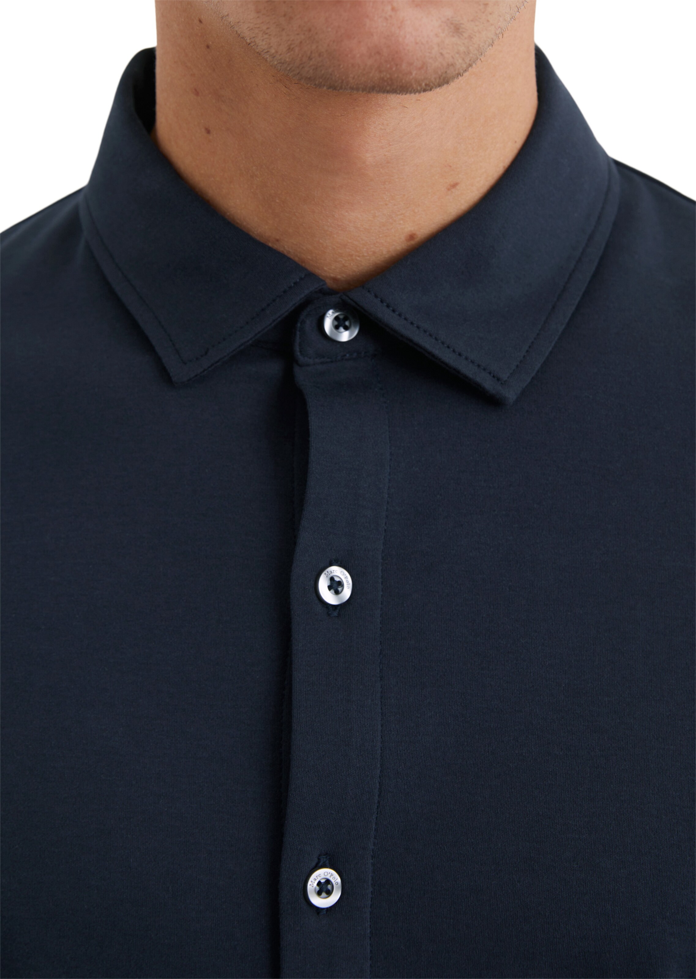 Marc O'Polo Regular fit Overhemd in Blauw
