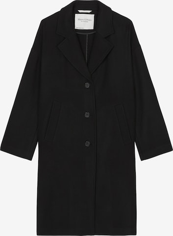 Marc O'Polo Between-Seasons Coat in Black: front