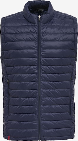 Hummel Bodywarmer in Blauw: voorkant