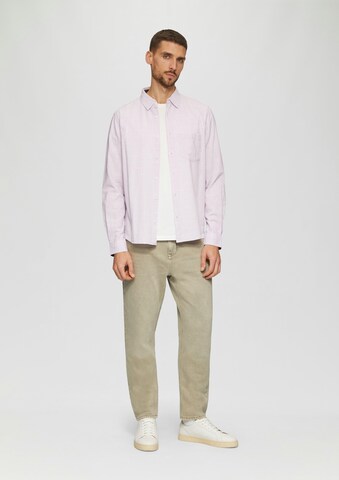 Coupe regular Chemise s.Oliver en violet
