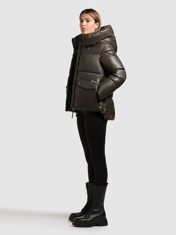 khujo Winter jacket 'Aurora' in Brown