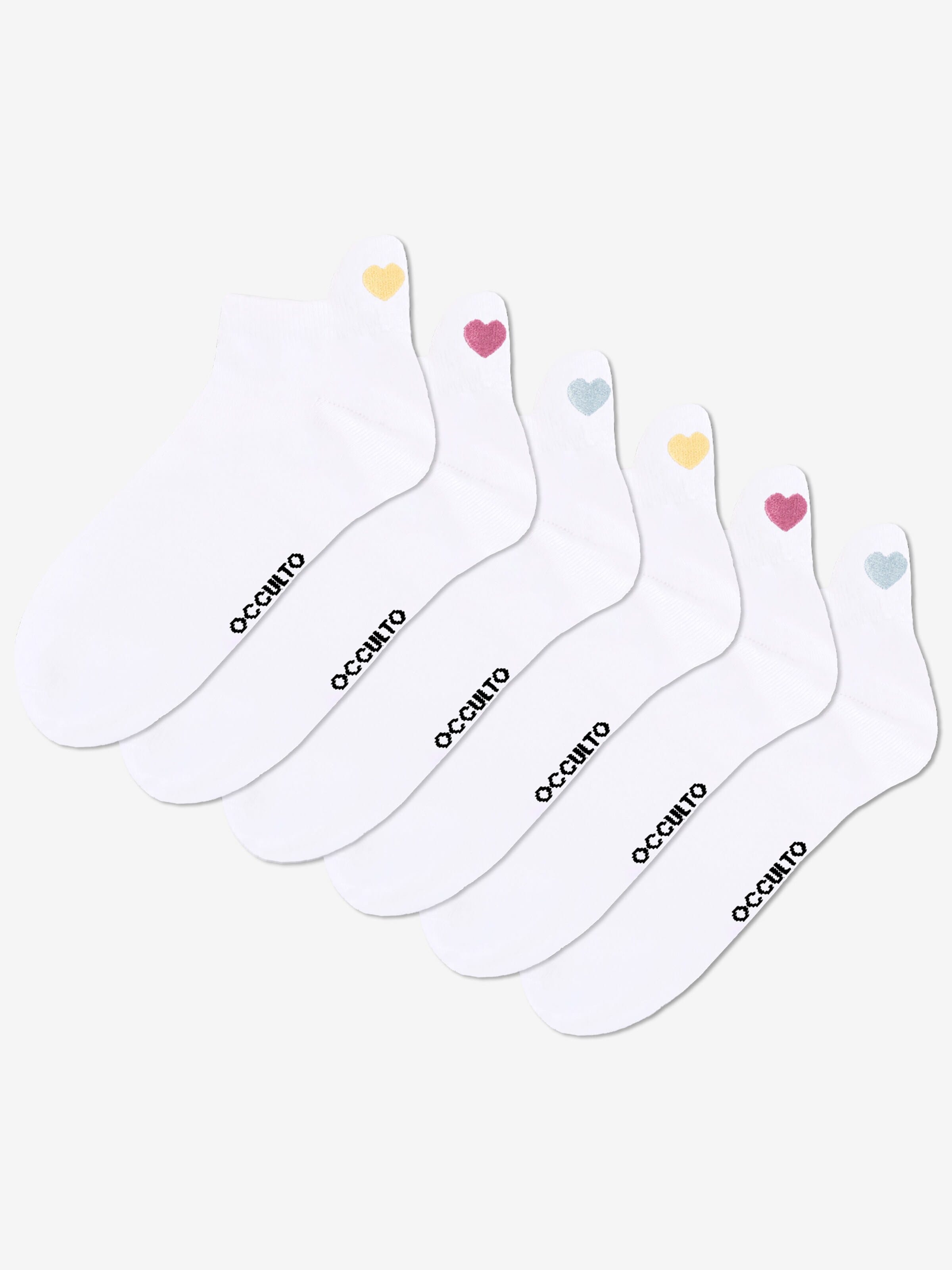 Occulto Socks 'Luca' in White