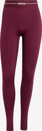 ADIDAS PERFORMANCE Pantalon de sport 'Hyperglam' en lie de vin, Vue avec produit