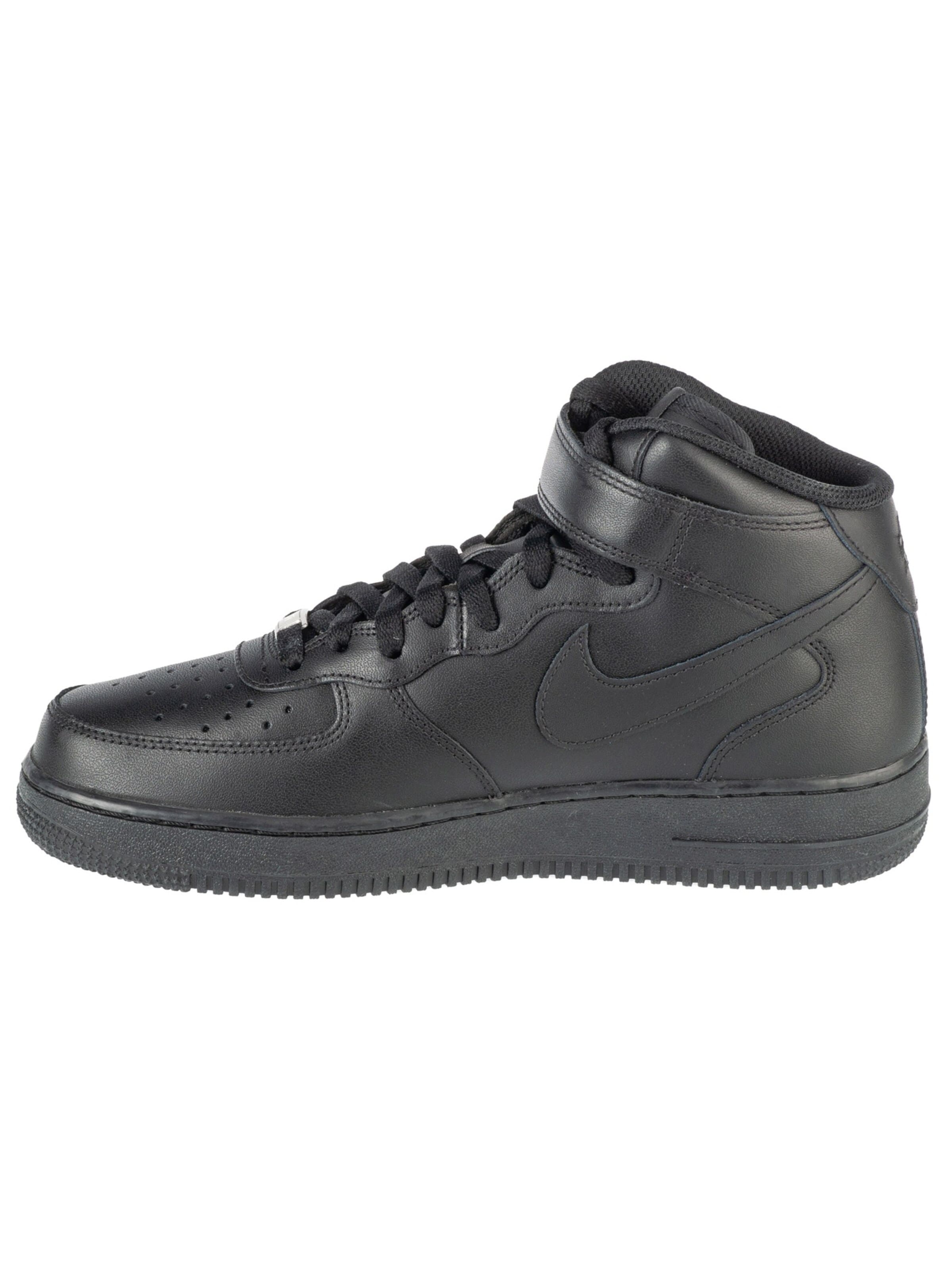 NIKE Sneakers 'Air Force 1 Mid 07' in Black