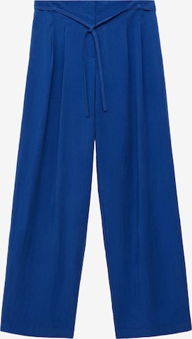 MANGOLoosefit Hlače s naborima 'BONNIE' - plava boja: prednji dio