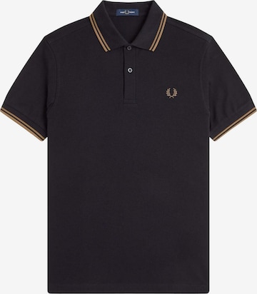 Fred Perry Shirt in Black: front