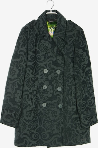 Desigual Jacket & Coat in XL in Green: front