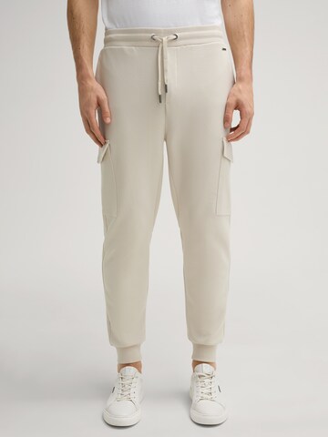 JOOP! Tapered Cargo Pants 'Balin' in Beige: front