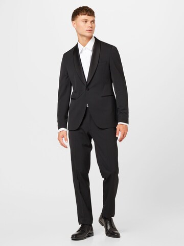 Michael Kors Slim fit Suit in Black: front