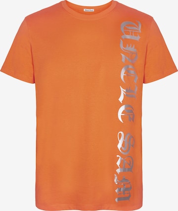 UNCLE SAM T-Shirt in Orange: predná strana