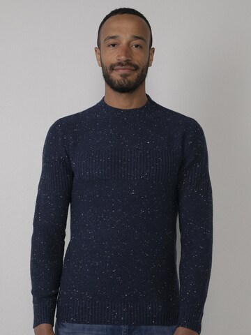 Petrol Industries Sweater in Blue: front