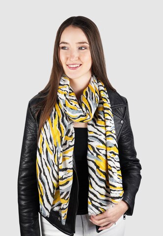 HARPA Scarf 'DORINA' in Yellow: front