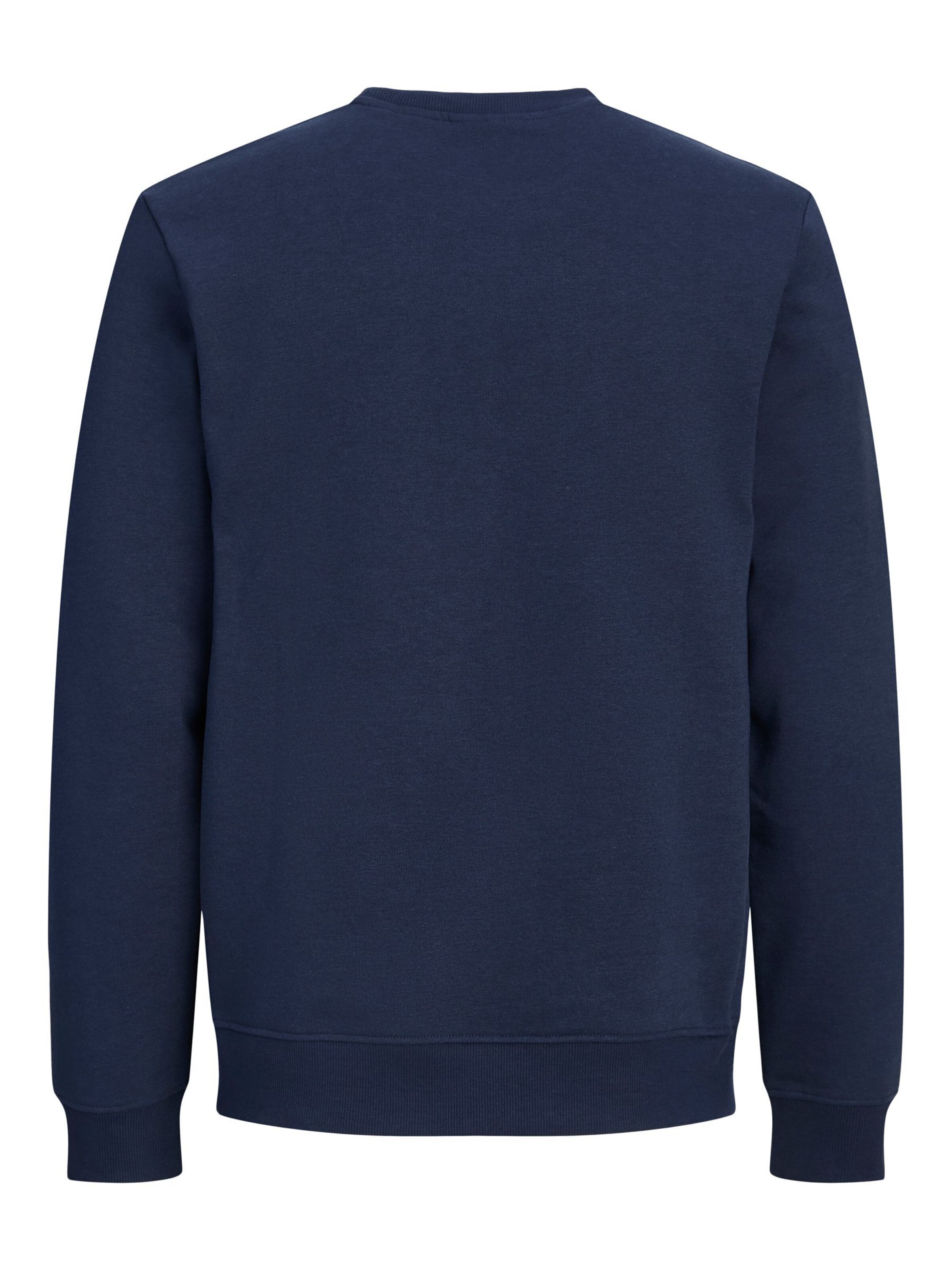 JACK & JONES Sweatshirt 'JJXmas Fun' i blå