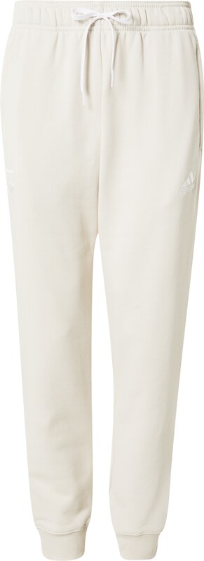 ADIDAS SPORTSWEAR Tapered Sporthose in Beige ADIDAS SPORTSWEAR Tapered Sporthose in Beige