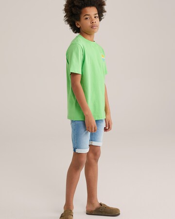 Tricou de la WE Fashion pe verde