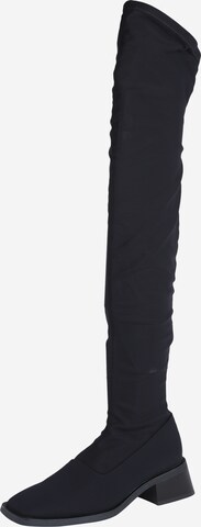 VAGABOND SHOEMAKERS Over the Knee Boots 'Blanca' in Black: front