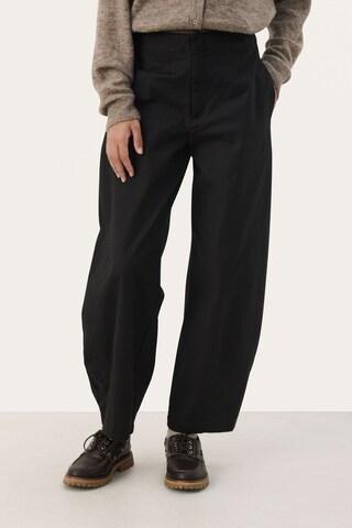 Wide Leg Pantalon 'Lauryn' Part Two en noir