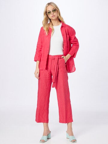 BRAX Regular Trousers with creases 'MAINE S' in Pink