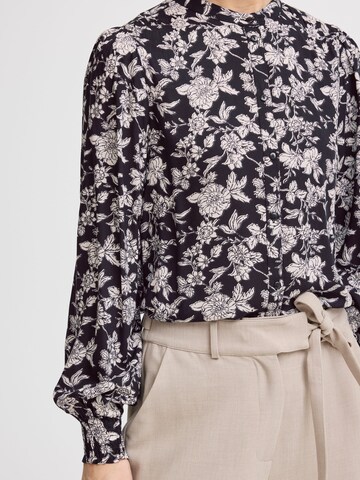 b.young Blouse ' BYJOSA AOP SMOCK BLOUSE' in Black