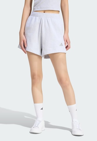 Loosefit Pantalon de sport 'AK' ADIDAS SPORTSWEAR en gris : devant