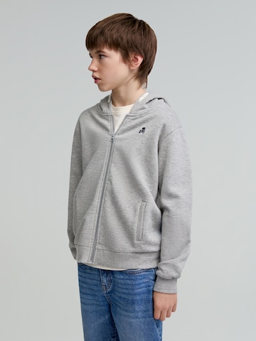 Scalpers Sweatvest in Grijs: voorkant