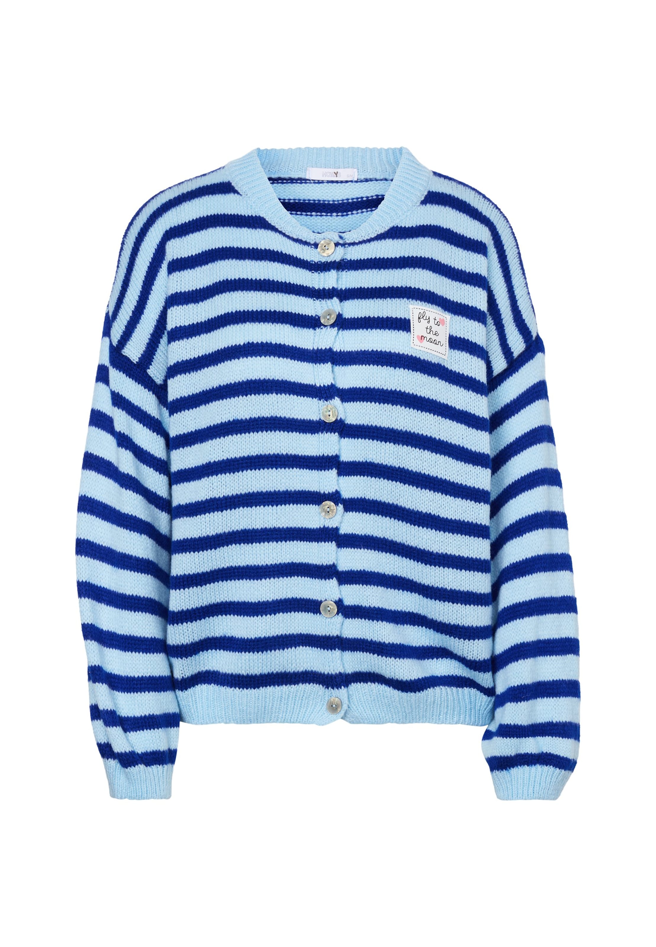 Hailys - Cárdigan 'Av44a' en azul: frente