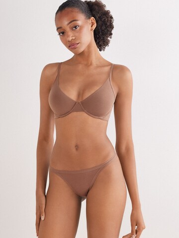 INTIMISSIMI Balconette BH 'AMALIA' in Braun