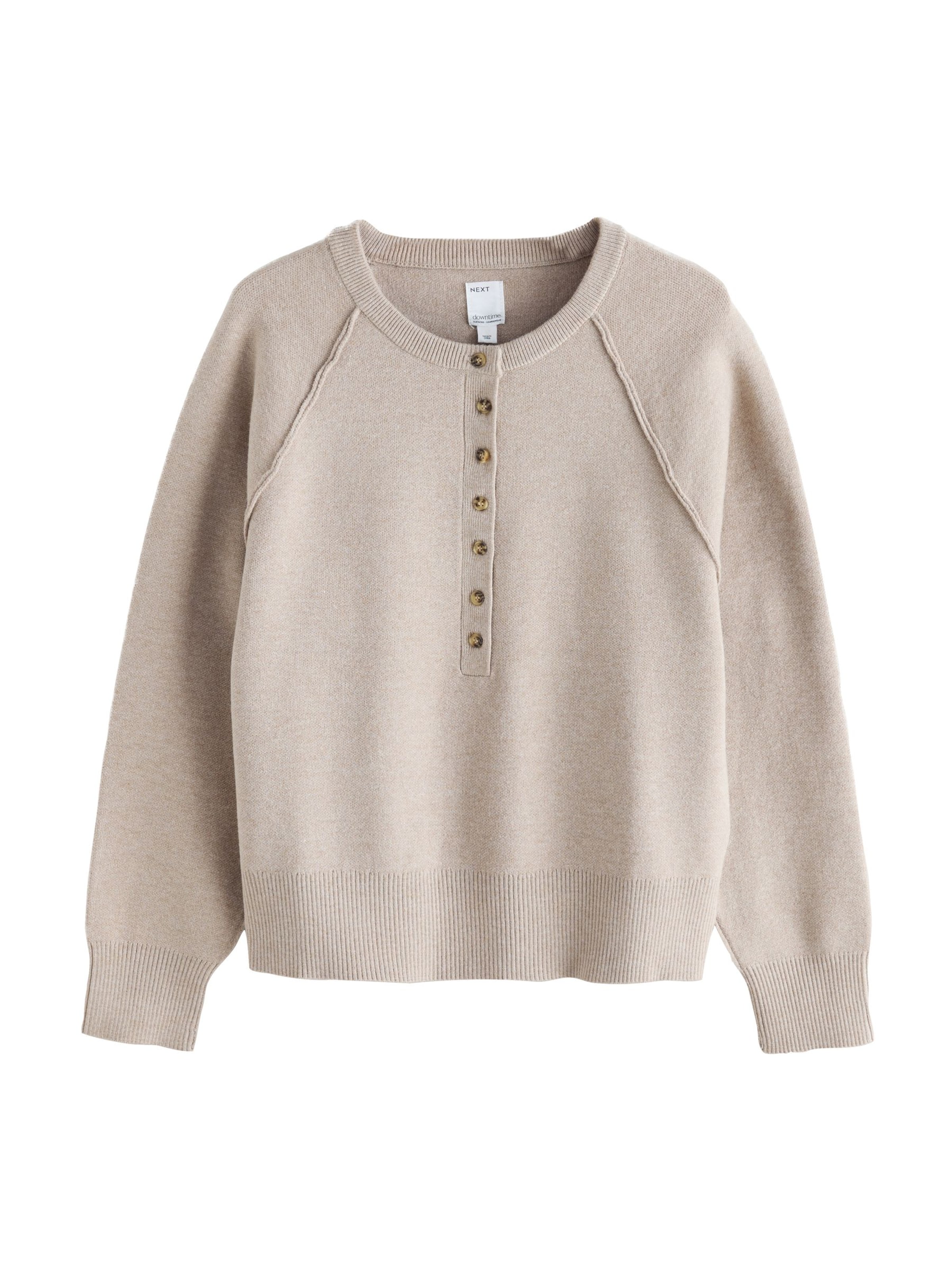 Next Tröja i beige: framsida