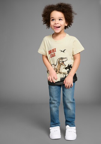 Kidsworld T-Shirt in Beige