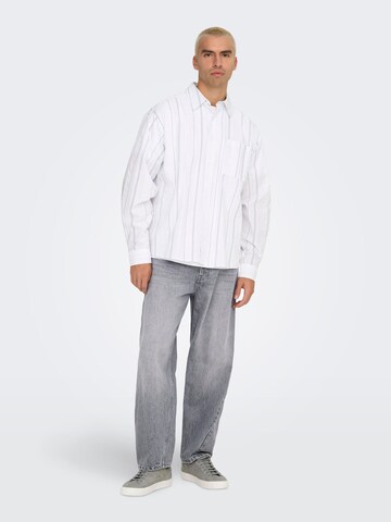 Loosefit Jean Only & Sons en gris