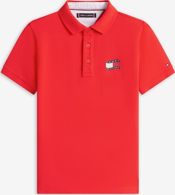 T-Shirt TOMMY HILFIGER en rouge : devant