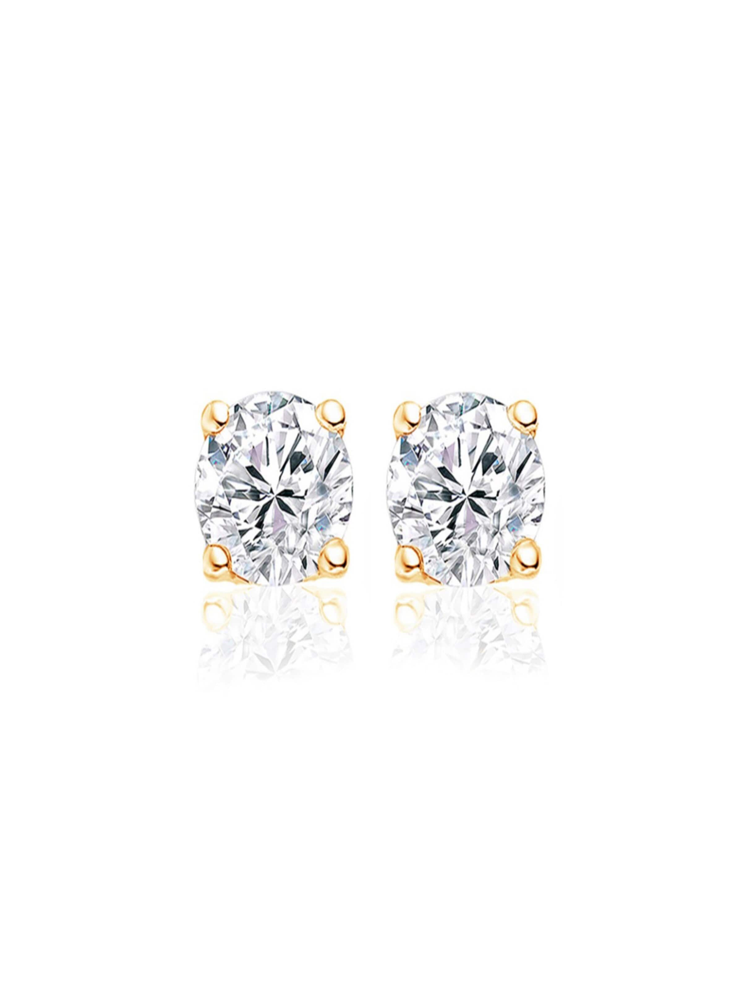 Fiocco Jewelry Earrings 'Giselle' in Yellow: front