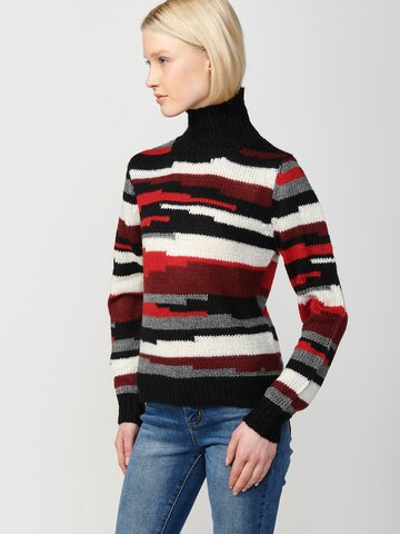 Pull-over KOROSHI en mélange de couleurs