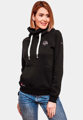 MARIKOO Sweatshirt 'Chihiroo' in Black: front